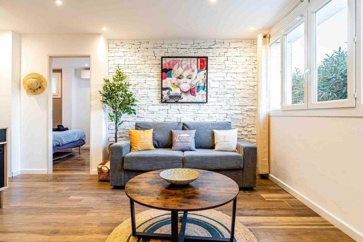 Cassis Le Marignan- Rdc - Garage - Classe 3 Etoiles Bagian luar foto